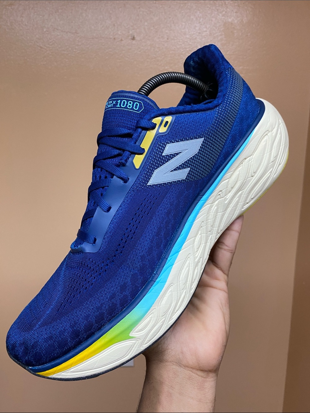 New Balance Fresh Foam X 1080v14 Men’s Running Sneakers "Inkwell Ginger Lemon" - Picture 9 of 17